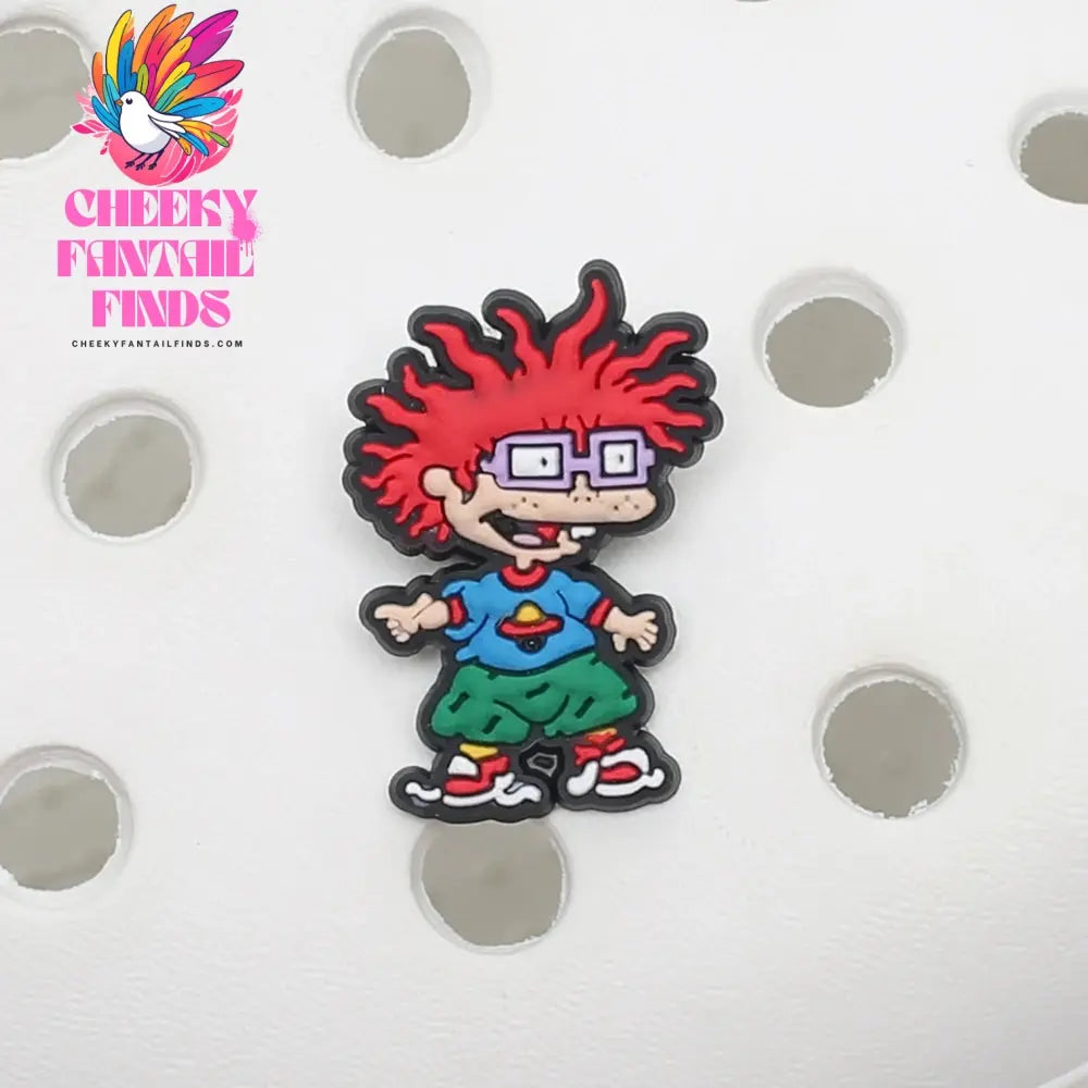 New product 1pc shoe decoration shoe charms/shoe accessories for clogs kids school gift fit wristband Cheeky Fantail Finds