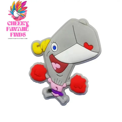 Novelty Single Sale 1pc PVC Game Shoe Charms Shoe Accessories Shoe Decoration for  Wristbands Kids Party Xmas Hot Sale Cheeky Fantail Finds