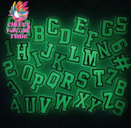 Orange Letter Letters And Numbers Series Accessories Diy Shoe Bottom Buckle Cheeky Fantail Finds