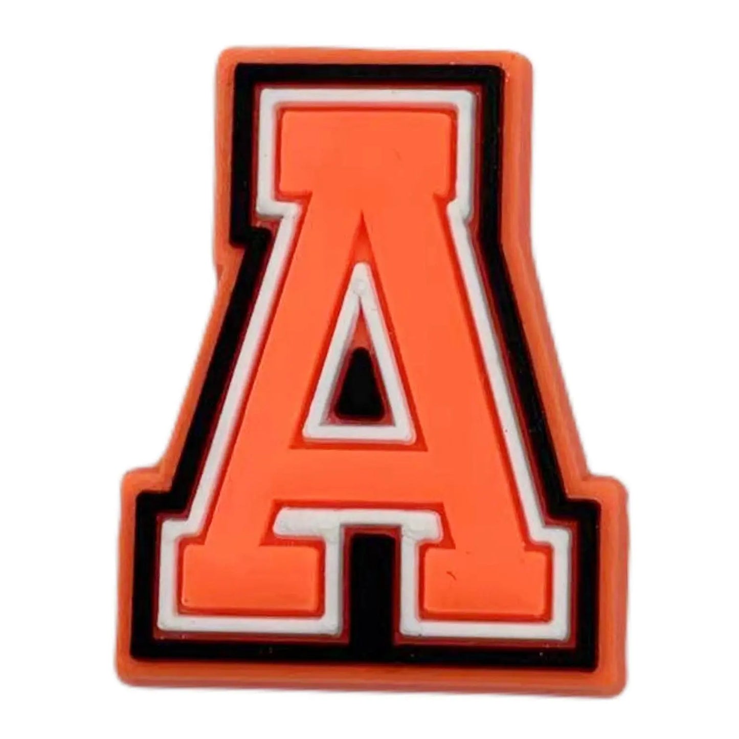 Orange Letter Letters And Numbers Series Accessories Diy Shoe Bottom Buckle Cheeky Fantail Finds
