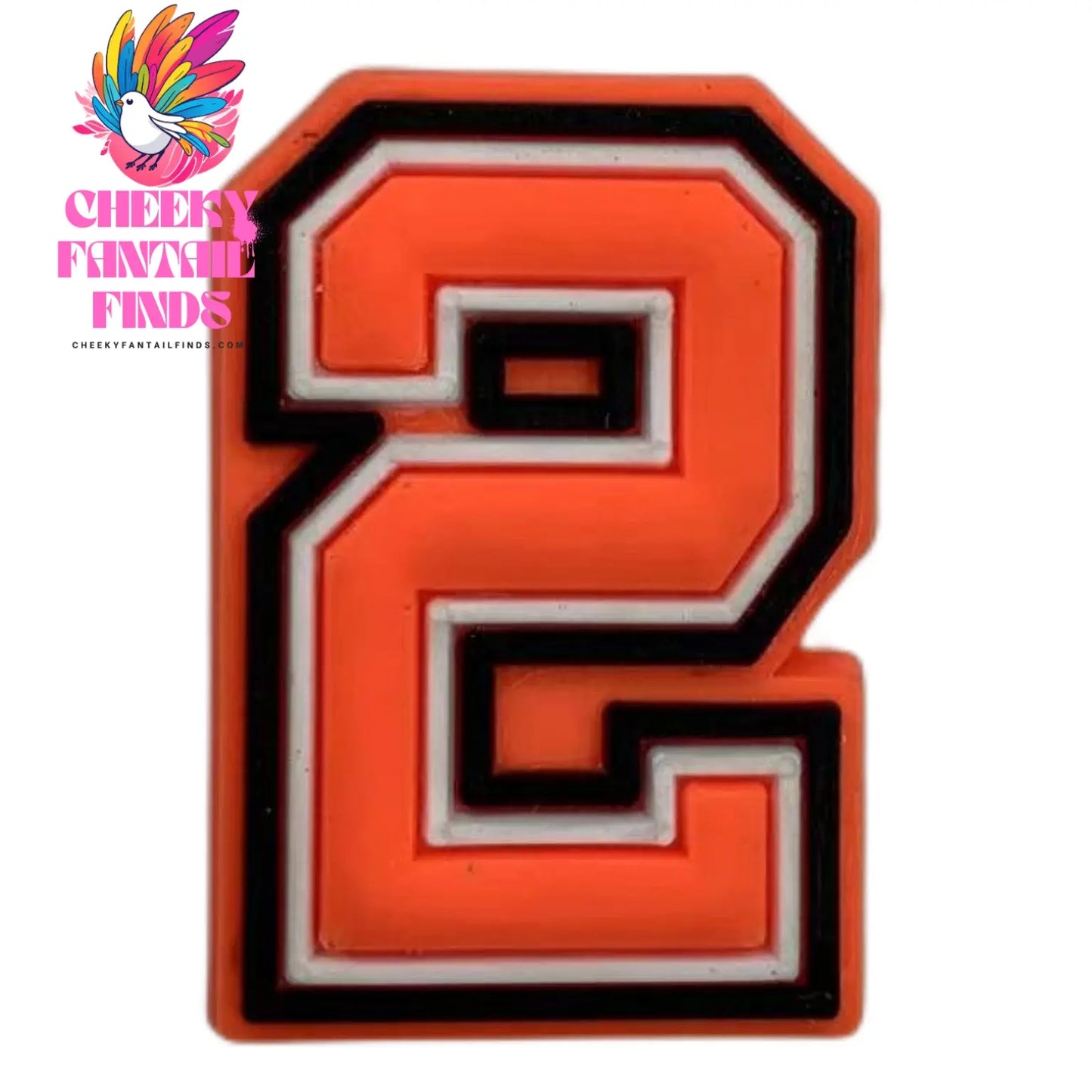 Orange Letter Letters And Numbers Series Accessories Diy Shoe Bottom Buckle Cheeky Fantail Finds