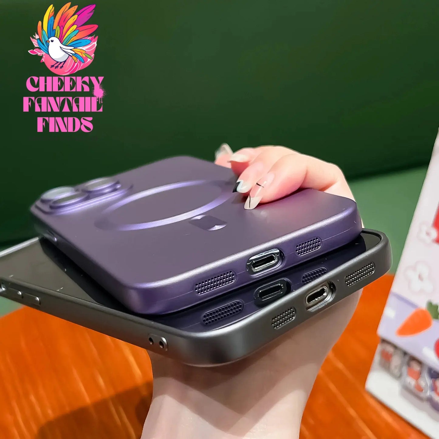 Original For Magsafe Magnetic Case For iPhone 16 13 12 11 14 15 Pro Max Matte Shockproof Cover Wireless Charge Phone Accessories Cheeky Fantail Finds