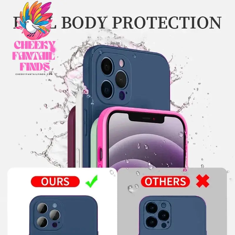 Original Liquid Silicone Soft Brown Phone Case for iPhone 16 15 14 13 12 11 Pro Max Plus Protective Candy Color Microfiber Cover Cheeky Fantail Finds