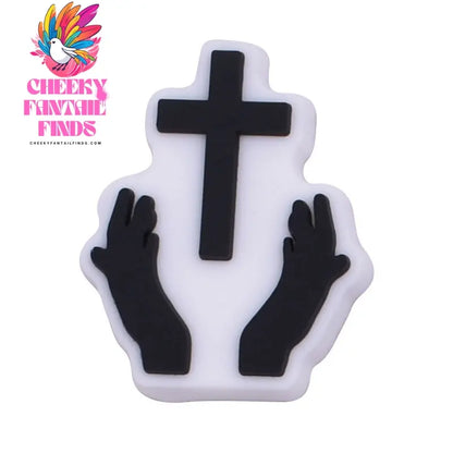 Ornament Shoe Buckle Cross-border Flag Symbols Jesus Accessories Cheeky Fantail Finds
