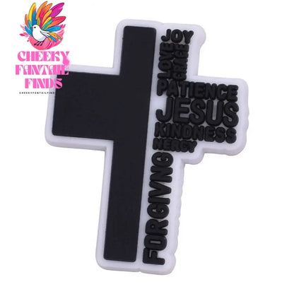 Ornament Shoe Buckle Cross-border Flag Symbols Jesus Accessories Cheeky Fantail Finds