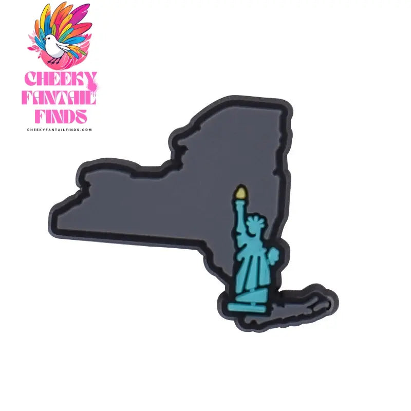 Ornament Shoe Buckle Cross-border Flag Symbols Jesus Accessories Cheeky Fantail Finds