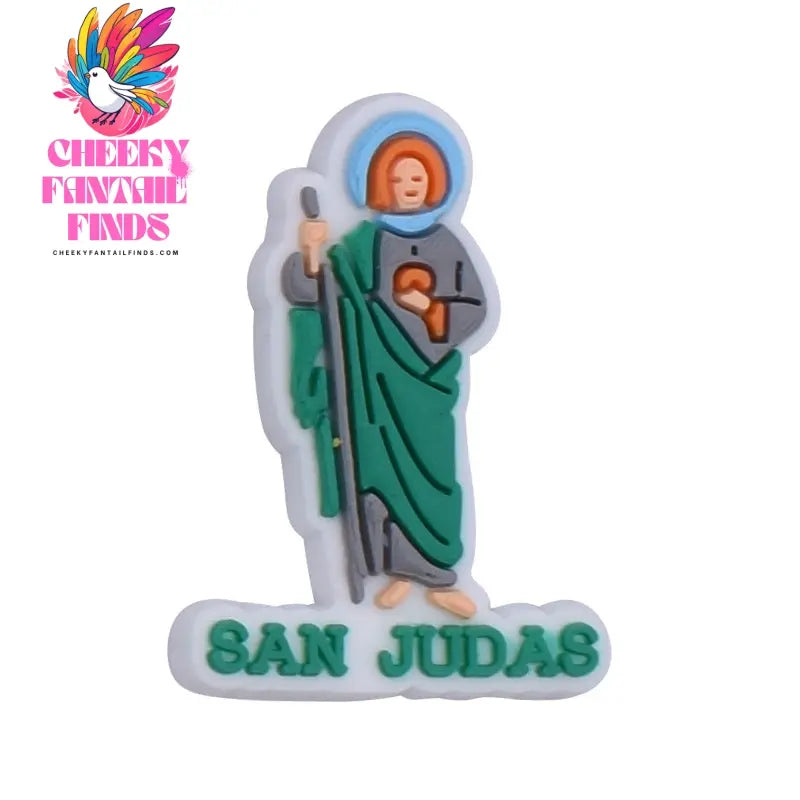 Ornament Shoe Buckle Cross-border Flag Symbols Jesus Accessories Cheeky Fantail Finds