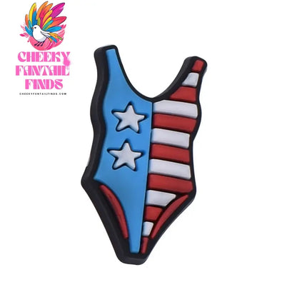 Ornament Shoe Buckle Cross-border Flag Symbols Jesus Accessories Cheeky Fantail Finds