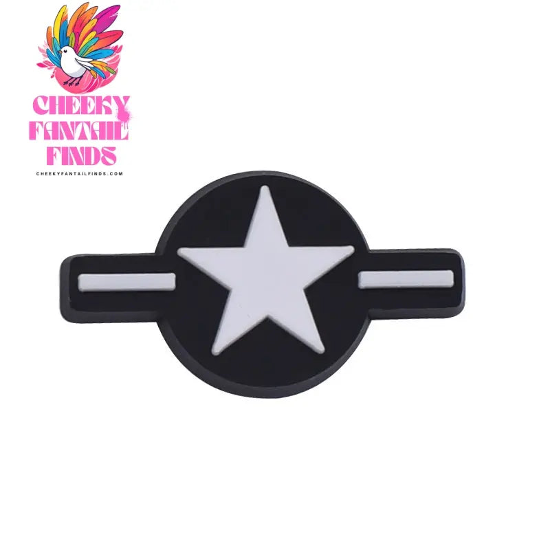 Ornament Shoe Buckle Cross-border Flag Symbols Jesus Accessories Cheeky Fantail Finds