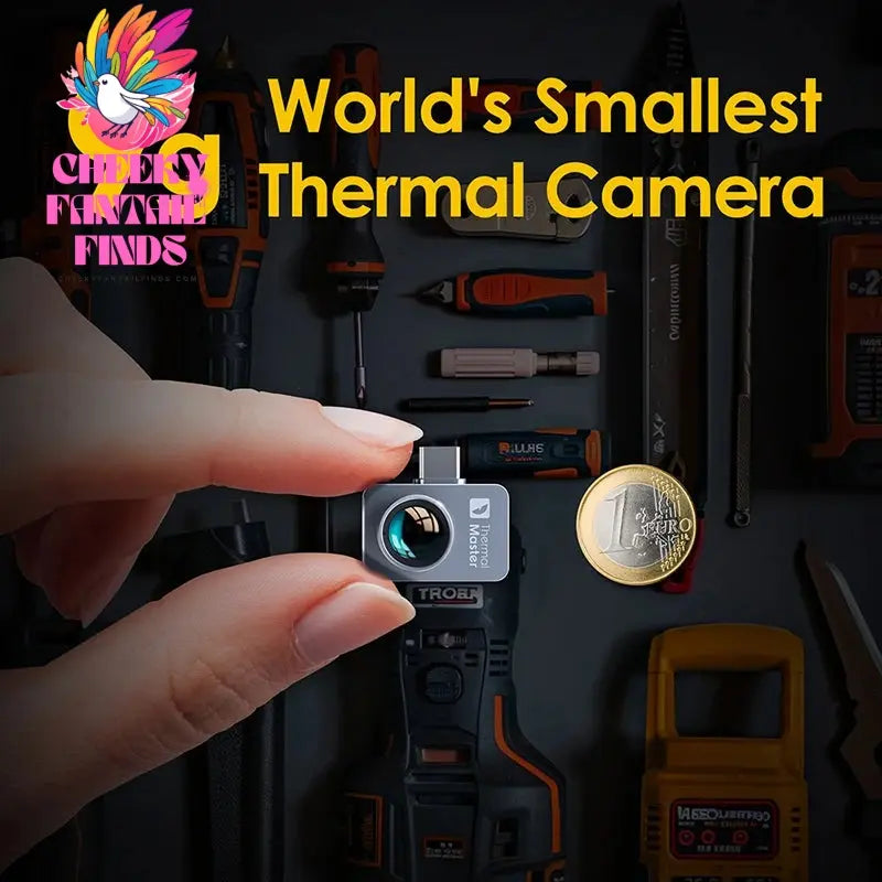 P2 P2PRO 600℃ Infrared Thermal Imaging Camera for iPhone android Phone HVAC PCB Repair Tools Gadget Cheeky Fantail Finds