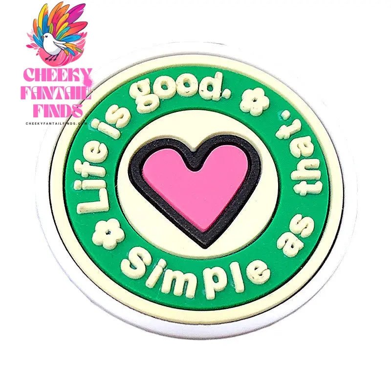 PVC Soft Rubber DIY Shoe Flower Buckle Ornaments Accessories Cheeky Fantail Finds