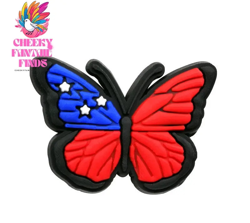 PVC Soft Rubber Hole Shoes Flower Shoe Buckle Pea Accessories Cheeky Fantail Finds