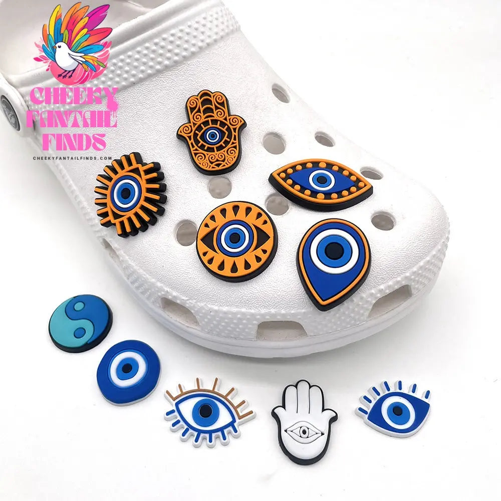PVC Soft Rubber Shoes With Shoe Flower Accessories Cheeky Fantail Finds