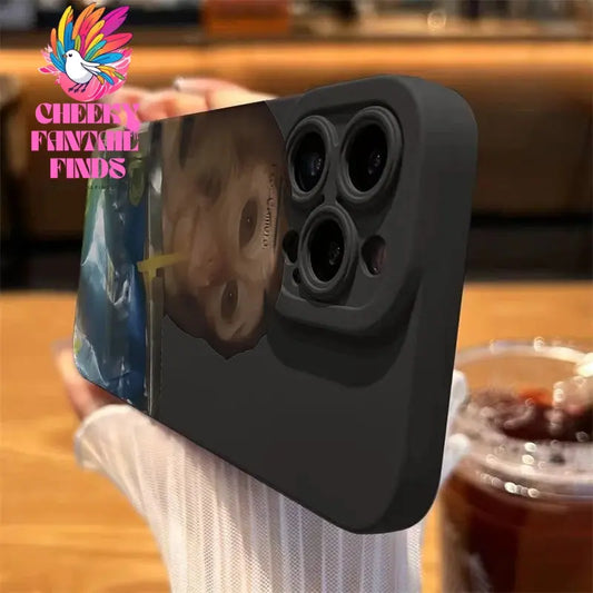 Phone Case For iPhone 11 12 13 14 15 16 Pro Max XS X XR 7 8 Plus SE 2020 2022 Monkey Drinking Juice Printed Soft Silicone Cover Cheeky Fantail Finds