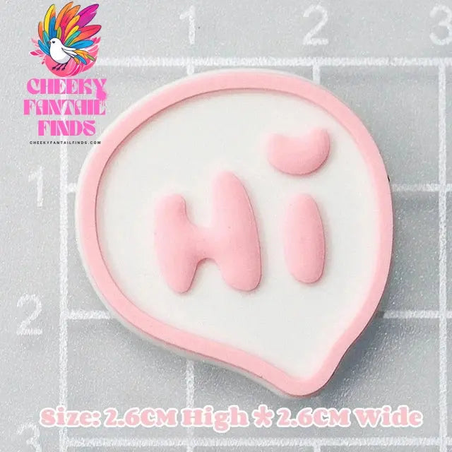 Pink Hello Kitty Charming Shoe Accessories Cute Cartoon Characters Detachable Shoe Buckles New Sandals Decoration Gift - Cheeky Fantail Finds