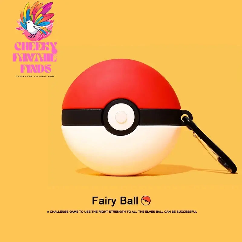 Poke Ball For Airpods Pro 2 Case,Cute 3D Cartoon Anime Case For Airpods Pro Case,Soft Silicone Earphone Cover For Boys/Kids Cheeky Fantail Finds