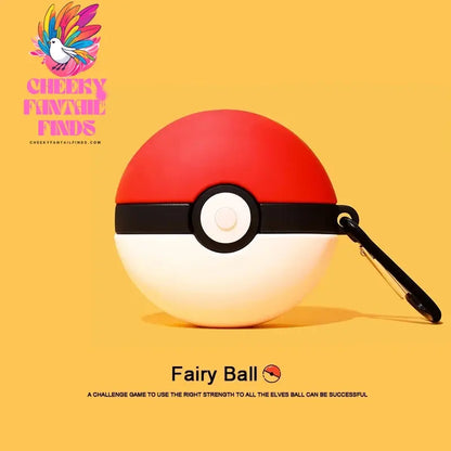 Poke Ball For Airpods Pro 2 Case,Cute 3D Cartoon Anime Case For Airpods Pro Case,Soft Silicone Earphone Cover For Boys/Kids Cheeky Fantail Finds