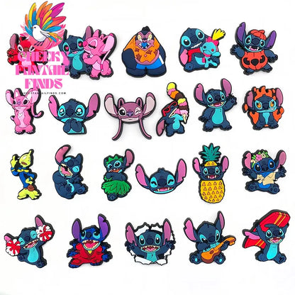 Potdemiel Shoe Charms Hot Set Cool Pins PVC DIY Sandals Accessories for Friend Kids Men Party Favors X-mas Gifts Cheeky Fantail Finds