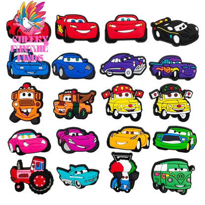 Potdemiel Shoe Charms Hot Set Cool Pins PVC DIY Sandals Accessories for Friend Kids Men Party Favors X-mas Gifts Cheeky Fantail Finds