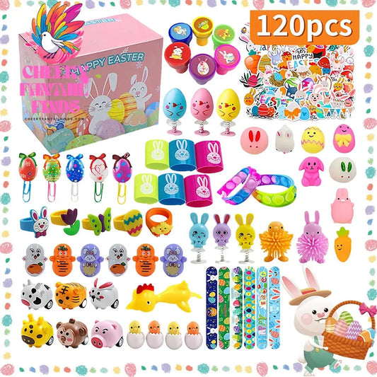 Prefilled Easter Eggs with Stress Relief Toys Easter Basket Stuffers Surprise Easter Eggs for Kids Easter Egg Hunt Game and Part Cheeky Fantail Finds