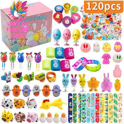 Prefilled Easter Eggs with Stress Relief Toys Easter Basket Stuffers Surprise Easter Eggs for Kids Easter Egg Hunt Game and Part Cheeky Fantail Finds