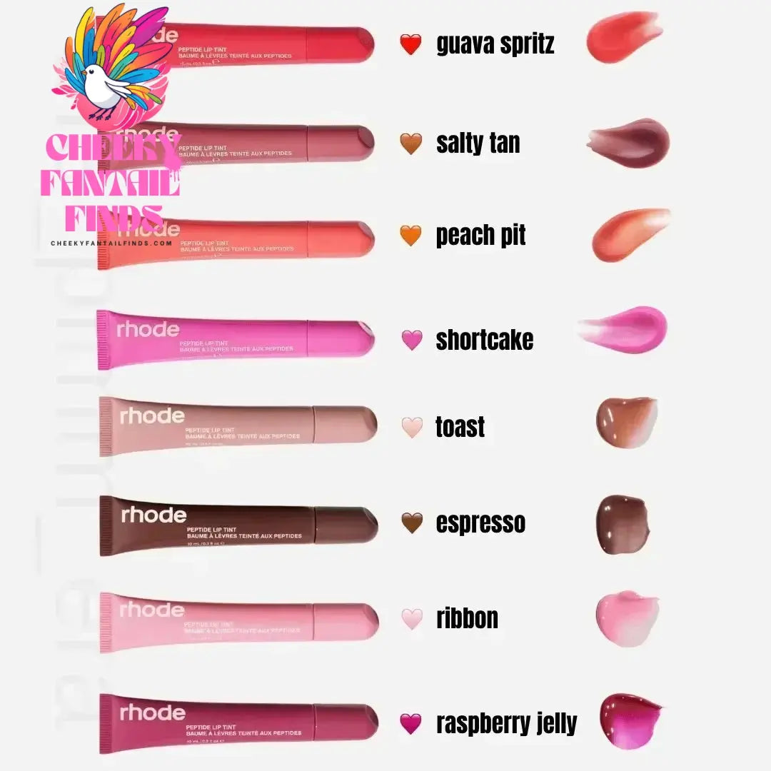 RHODE Makeup Cheek Blush Cream Blusher Stick Lip Gloss Phone Case For iPhone New Toast SALTY TAN Raspberry Espresso Lipstick INS Cheeky Fantail Finds