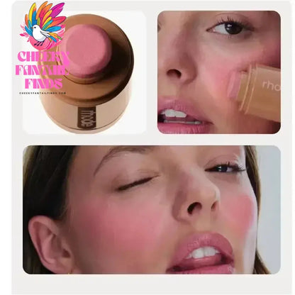 RHODE Makeup Cheek Blush Cream Blusher Stick Lip Gloss Phone Case For iPhone New Toast SALTY TAN Raspberry Espresso Lipstick INS Cheeky Fantail Finds