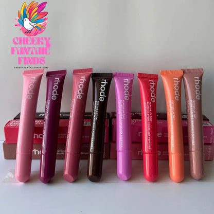 RHODE Makeup Toast INS Cheek Blush Cream Blusher Stick Lip Gloss Phone Case For iPhone INS SALTY TAN Raspberry Espresso Lipstick Cheeky Fantail Finds