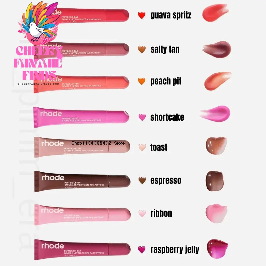 RHODE Makeup Toast INS Cheek Blush Cream Blusher Stick Lip Gloss Phone Case For iPhone INS SALTY TAN Raspberry Espresso Lipstick Cheeky Fantail Finds