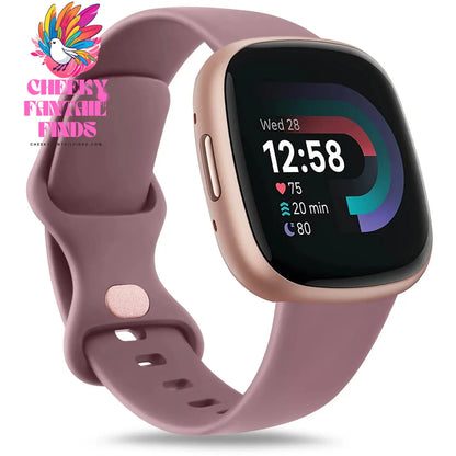 Replacement Watch Strap for Fitbit Versa 3/Versa 4 Band Watchband Bracelet for Fitbit Sense Sense 2 Strap Wristband Accessories Cheeky Fantail Finds