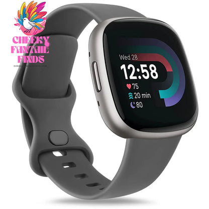 Replacement Watch Strap for Fitbit Versa 3/Versa 4 Band Watchband Bracelet for Fitbit Sense Sense 2 Strap Wristband Accessories Cheeky Fantail Finds