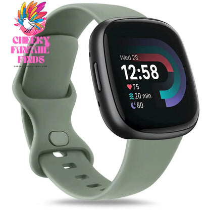 Replacement Watch Strap for Fitbit Versa 3/Versa 4 Band Watchband Bracelet for Fitbit Sense Sense 2 Strap Wristband Accessories Cheeky Fantail Finds