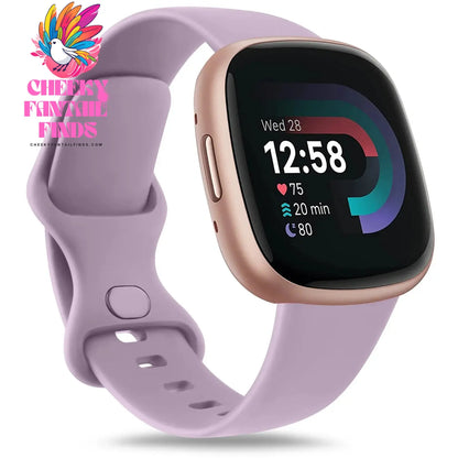 Replacement Watch Strap for Fitbit Versa 3/Versa 4 Band Watchband Bracelet for Fitbit Sense Sense 2 Strap Wristband Accessories Cheeky Fantail Finds