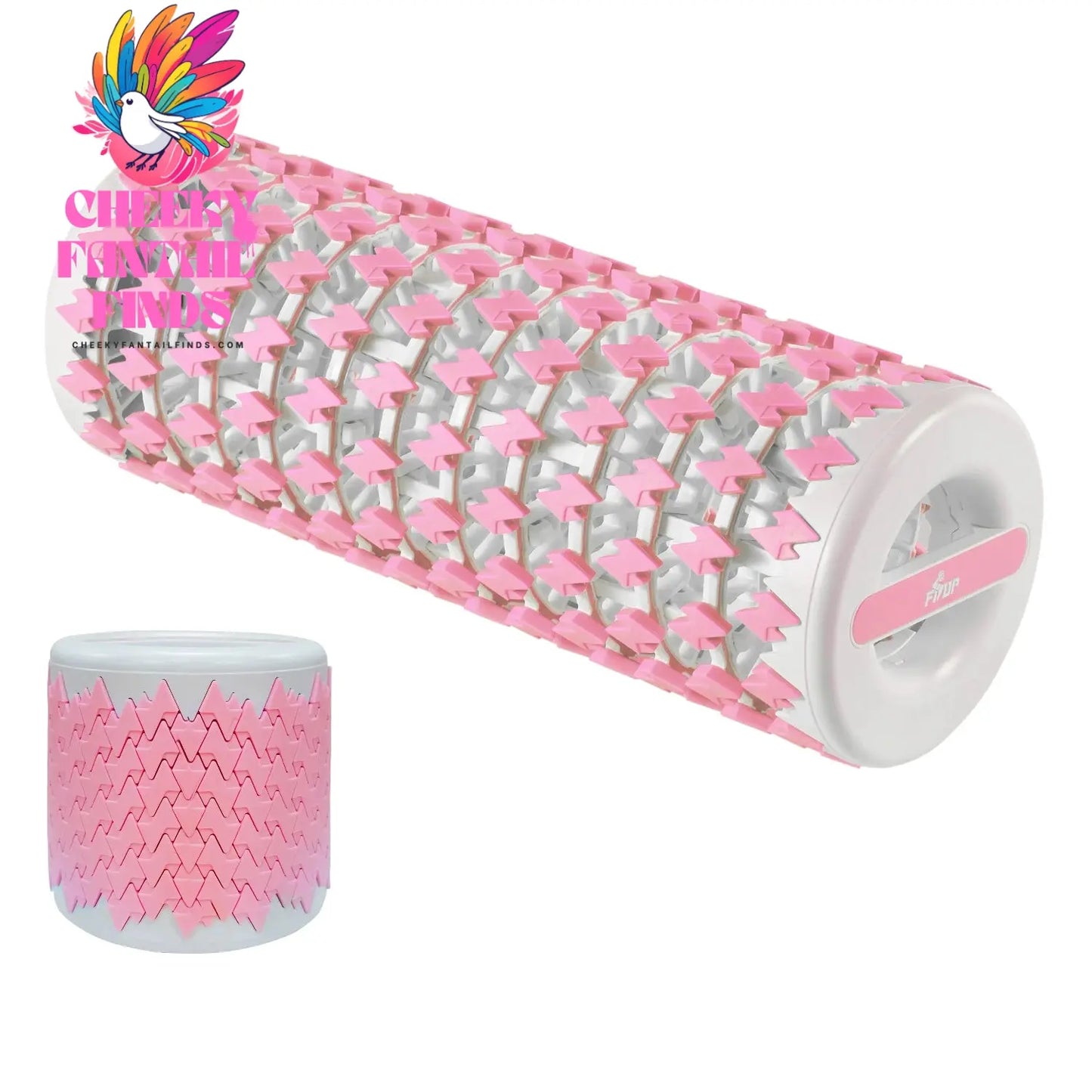 Retractable Yoga Foam Roller Massager Yoga Block Back Roller Fitness for Gym Home Muscle Therapy Pilates Exercise Equipment Cheeky Fantail Finds