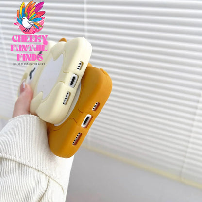 Rilakkuma Bear Silicone Soft Cover Case For iPhone 16 15 14 13 12 11 Pro Max mini Plus Xs XR 6 7 8 Plus Cheeky Fantail Finds