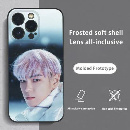 K-Pop TOP C-Choi S-Seung Hyun Phone Case For iPhone 16 15 14 13 Pro Max Plus Mini Frosted Soft Shell Funda