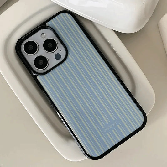 Korean Ins idol Blogger’s Style Phone Case For iPhone 16 Pro Max 15 14 13 12 11 Pro Mini 7 8 Plus Luxury Niche Y2K Phone Cases