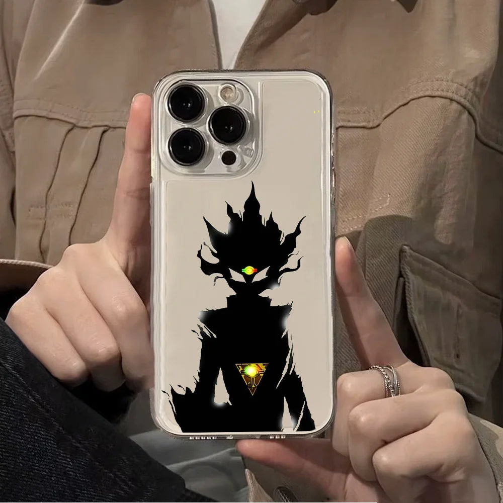 Anime Yu-Gi-Oh! Phone Case FUNDA For IPhone 12 11 13 14 15 16 MINI Max Pro Plus Shockproof Soft Clear Back Cover
