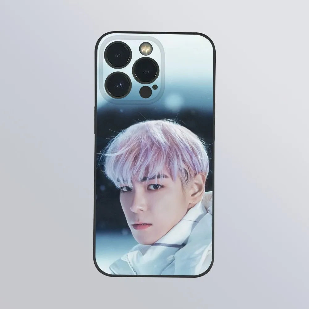 K-Pop TOP C-Choi S-Seung Hyun Phone Case For iPhone 16 15 14 13 Pro Max Plus Mini Frosted Soft Shell Funda