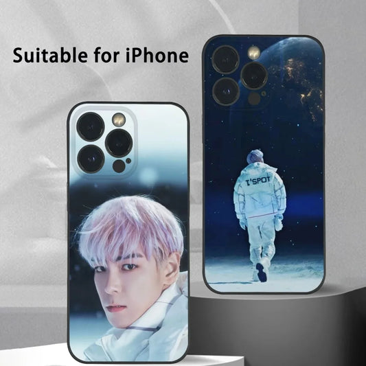 K-Pop TOP C-Choi S-Seung Hyun Phone Case For iPhone 16 15 14 13 Pro Max Plus Mini Frosted Soft Shell Funda