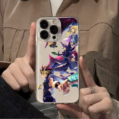 Anime Yu-Gi-Oh! Phone Case FUNDA For IPhone 12 11 13 14 15 16 MINI Max Pro Plus Shockproof Soft Clear Back Cover