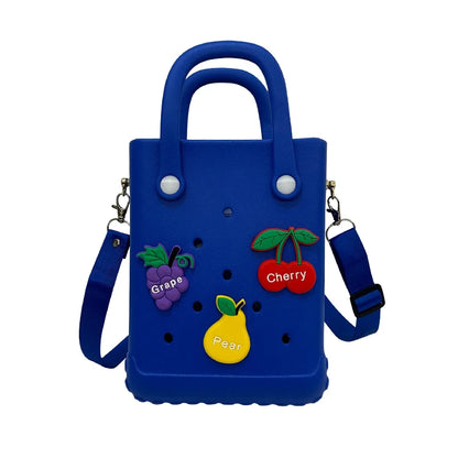 Beach Tote Silicone Basket with Sand Waterproof Travel Bag Sandproof Handbag Multi-Purpose Storage Bag for Boat Pool Sports Gyms