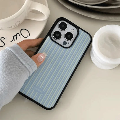 Korean Ins idol Blogger’s Style Phone Case For iPhone 16 Pro Max 15 14 13 12 11 Pro Mini 7 8 Plus Luxury Niche Y2K Phone Cases