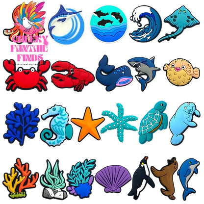Set Series Shoes Charms PVC Cartoon Mickey Stitch Shoe Accessories Sandals Decoration Buckle Kids Friends Gifts Cheeky Fantail Finds