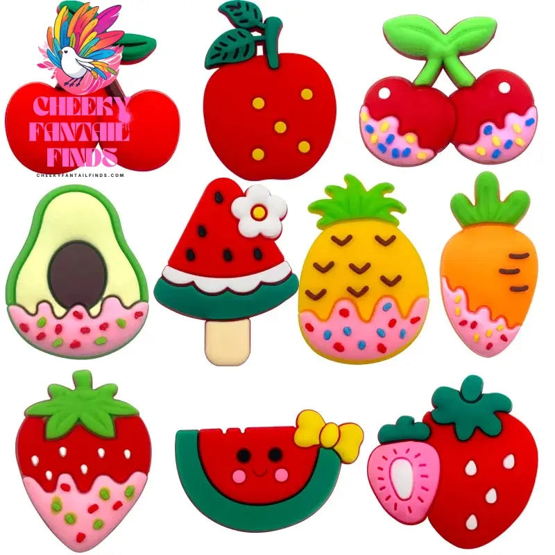 Set Series Shoes Charms PVC Cartoon Mickey Stitch Shoe Accessories Sandals Decoration Buckle Kids Friends Gifts Cheeky Fantail Finds