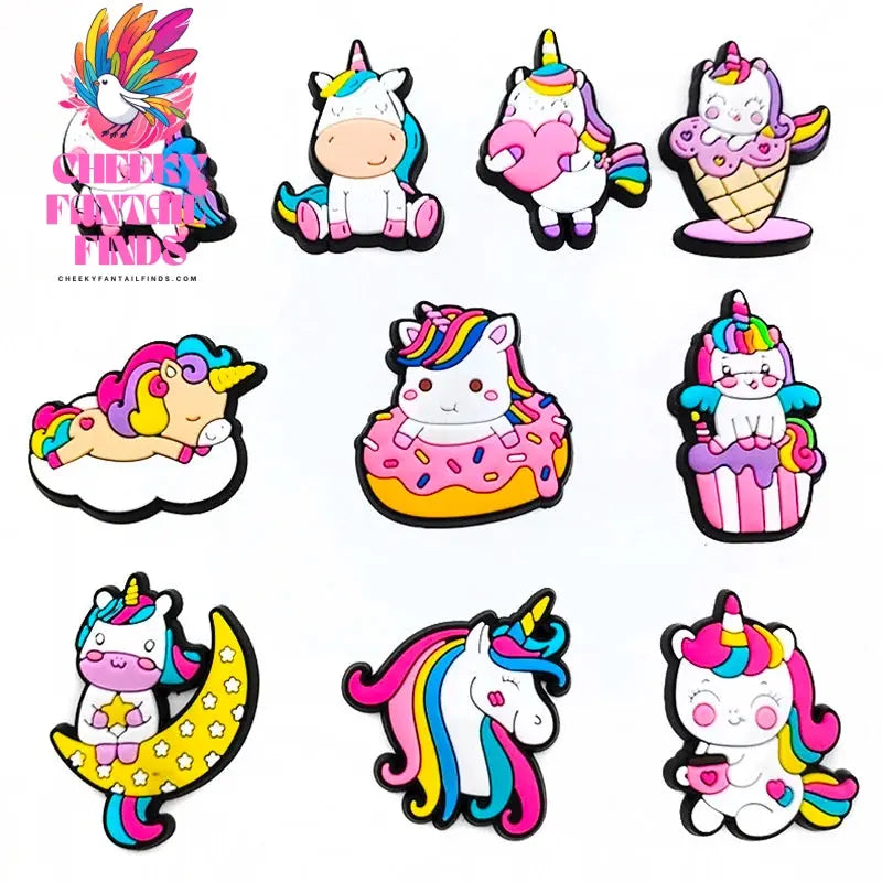 Set Series Shoes Charms PVC Cartoon Mickey Stitch Shoe Accessories Sandals Decoration Buckle Kids Friends Gifts Cheeky Fantail Finds