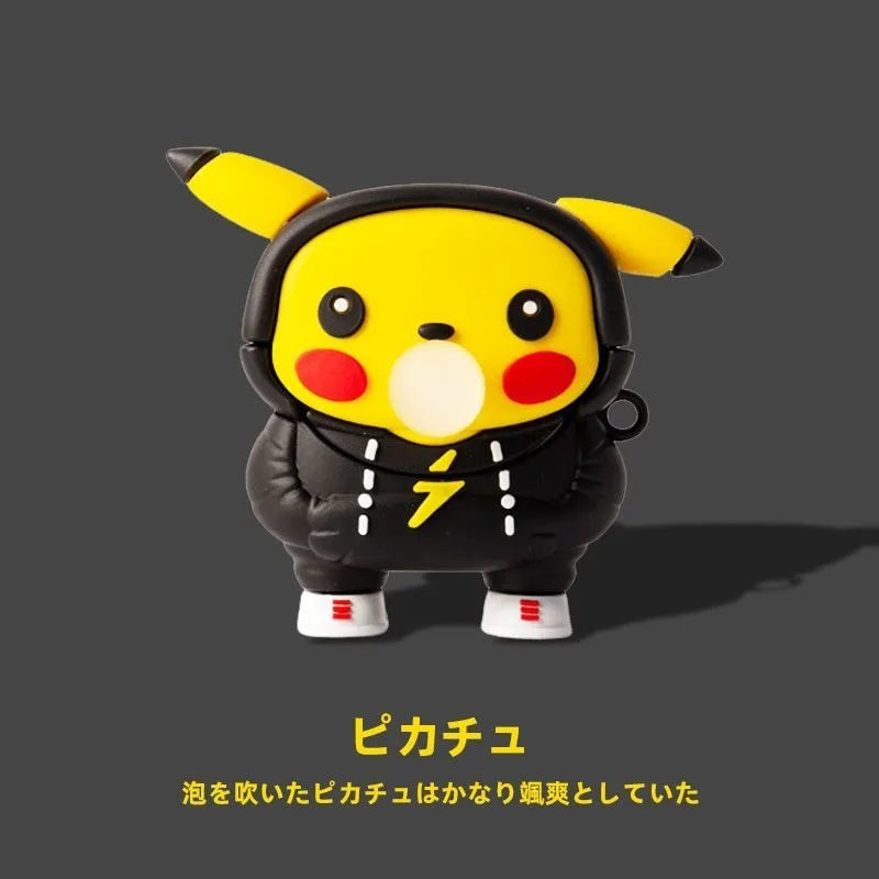 Pokemon Case For Beats Studio Buds Case Cartoon Silicone Cover For Beats Studio Buds Plus Earphone Charging Accessories Cover