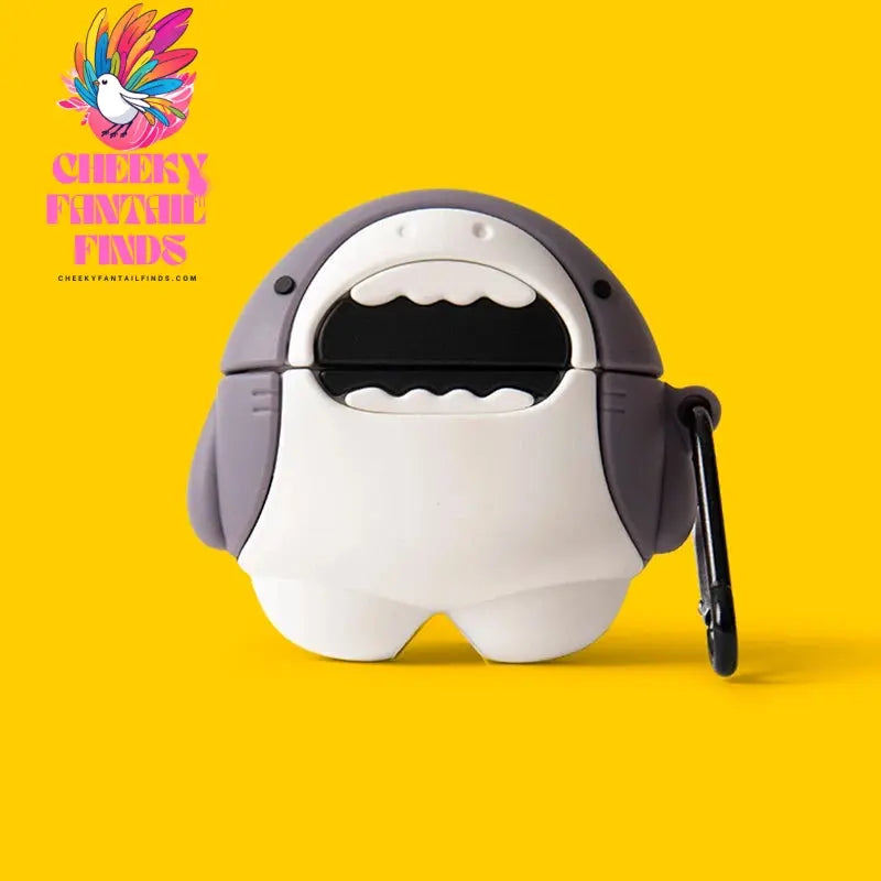 Shark Style Case For Apple AirPods 1 2 3 Pro 2 Case Cute Cartoon  Silicone Earphone Protective Cases Accessories Headphone Cover Cheeky Fantail Finds