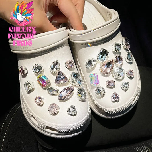 Shoe Buckle Shoes Flower Slippers Sandal Accessories Cheeky Fantail Finds