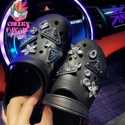 Shoe Buckle Shoes Flower Slippers Sandal Accessories Cheeky Fantail Finds